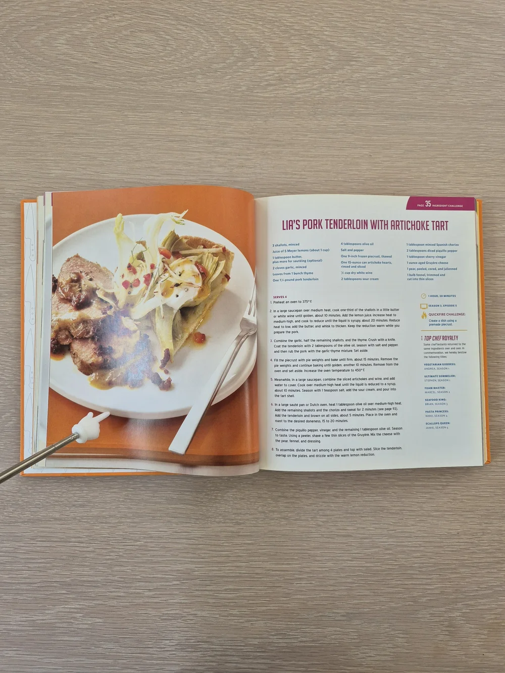 Top Chef: The Quickfire Cookbook — Orange Edition